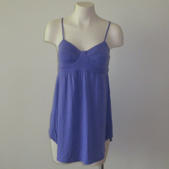 Wilfred Aritzia  purple women long open sleeveless spell tank top Medium - Picture 1 of 10